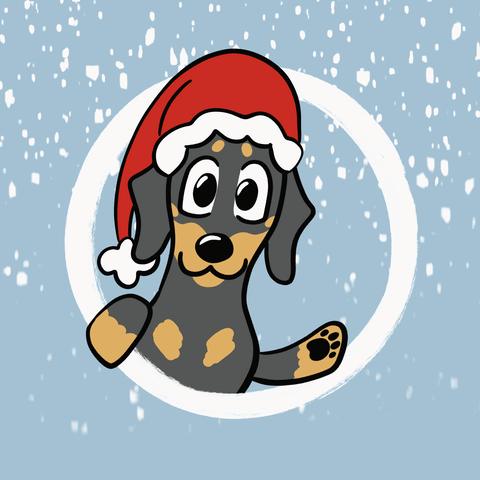 Merry Christmas Dog GIF - Find & Share on GIPHY