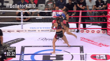 fall over martial arts GIF by Bellator
