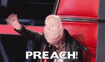 Preach Christina Aguilera GIF