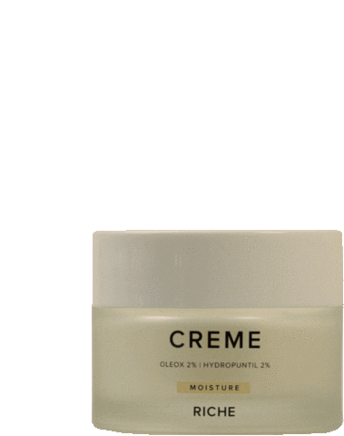 Cream Sticker by Riche