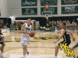 slam dunk w&amp;m GIF by William & Mary