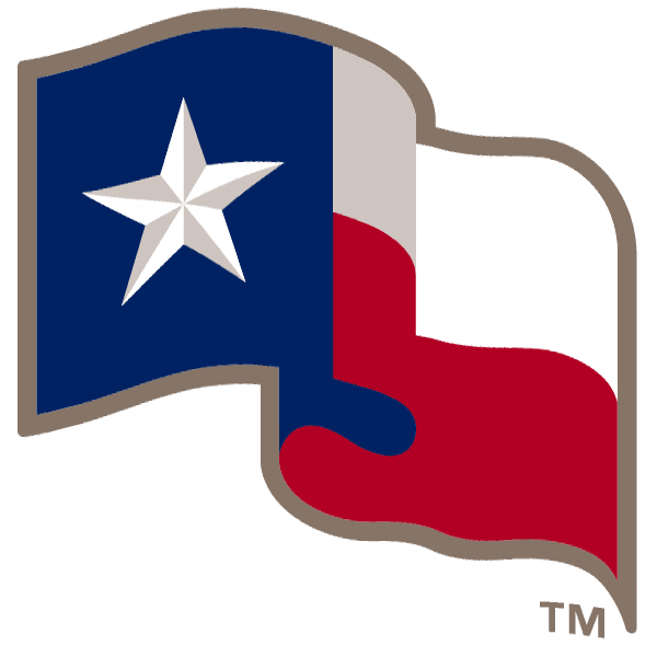 Texas Flag Baseball Sticker by Texas Rangers for iOS & Android