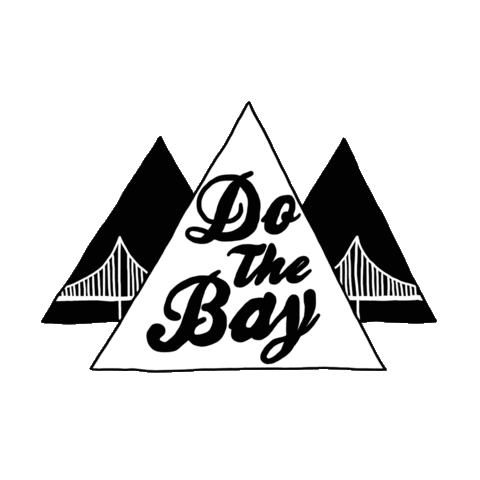 San Francisco Bridge Sticker by DoTheBay