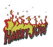 Fire Logo Sticker by Harry Jow