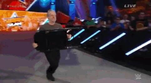 Jon Stewart Wrestling GIF