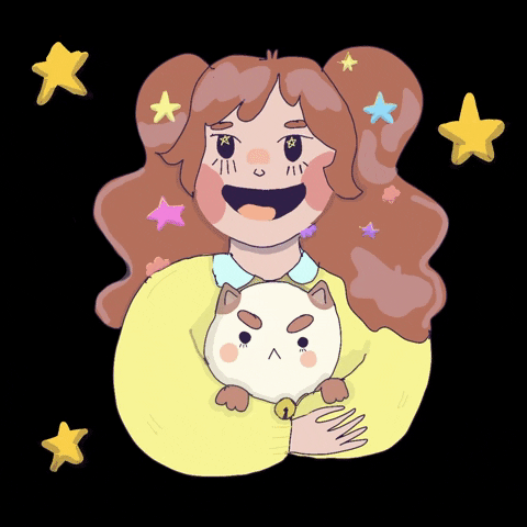 Bee And Puppycat Procreate GIF