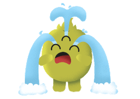 Sad Cry Sticker