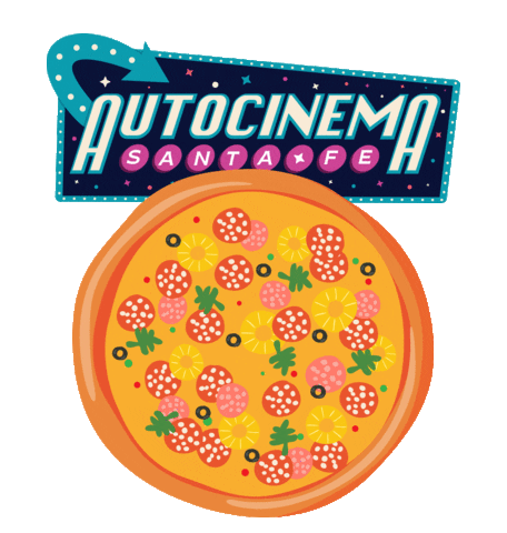 Autocinema Santa Fe Sticker
