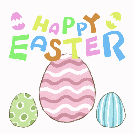 Happy Easter Eggs GIF by pupumaru