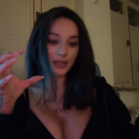 Cute Girl Wow GIF