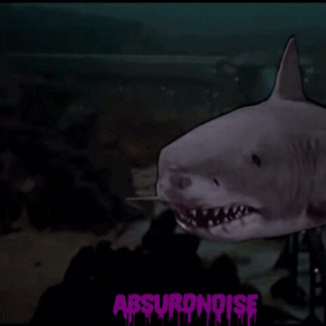 jaws 3 horror movies GIF by absurdnoise