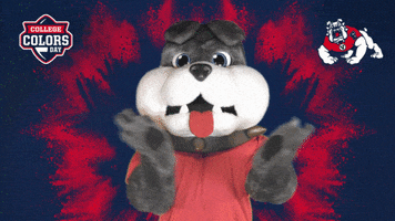 Stand Up Mascots GIF by College Colors Day