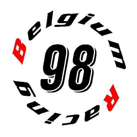 Belgium Racing Sticker