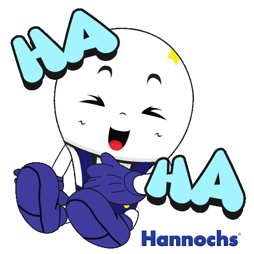 Laugh Lol Sticker by Hannochs