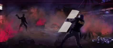 The Lost Boys Police GIF by GUNSHIP