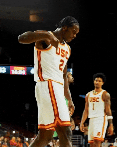 Basketball Hoops GIF by USC Trojans