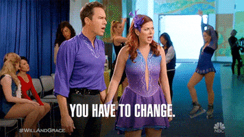 twinning will and grace GIF by NBC