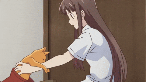 Fruits Basket Tohru And Kyo GIFs - Get the best GIF on GIPHY