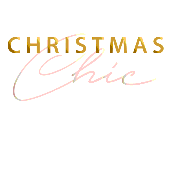 Fashion Christmas Sticker by Very Chic