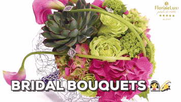 floridelux bouquet bridal flowershop wedding flowers GIF