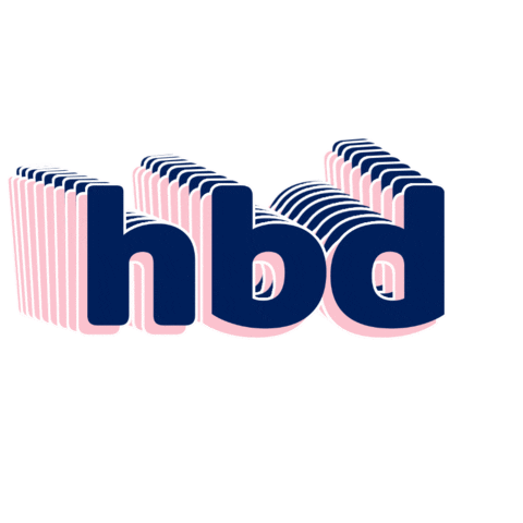 hbd Sticker
