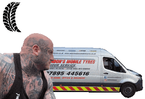 West Londons Mobile Tyres Sticker