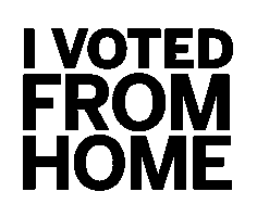 VoteFromHome2020 Sticker