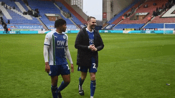 nick powell clap GIF by Wigan Athletic