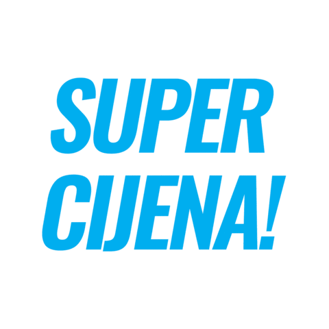 Super Cijena Sticker by masineialati.ba