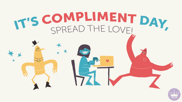 Compliment gif by hallmark ecards - find & share on giphy