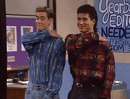 Proud Saved By The Bell GIF