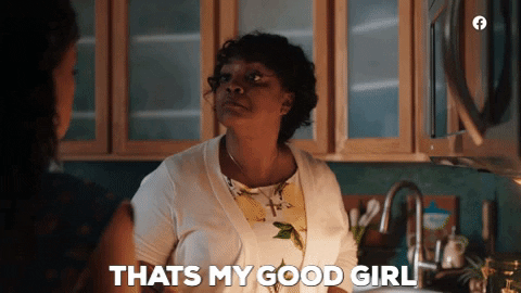 Sarcastic Good Girl GIF by Crypt TV - Find & Share on GIPHY
