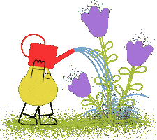 Water Grow Sticker by YK Animation Studio