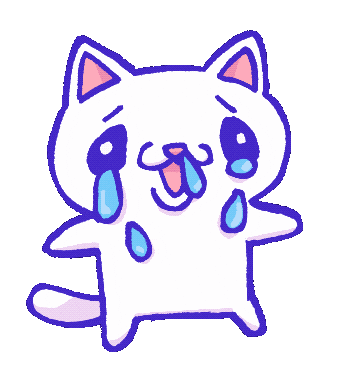 Sad Cat Sticker by Danchhichi