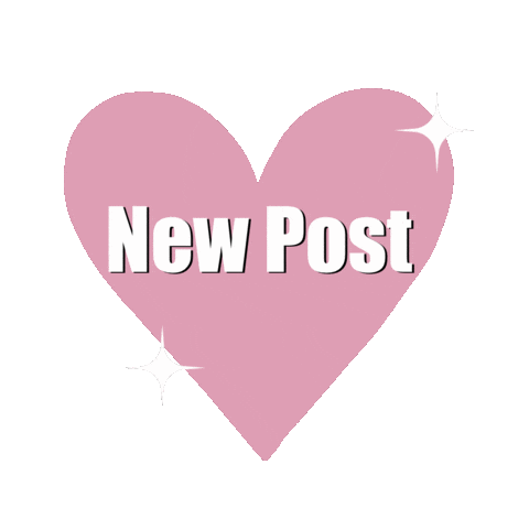 Heart New Post Sticker