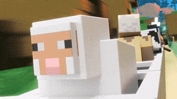 On My Way Yes GIF by Minecraft