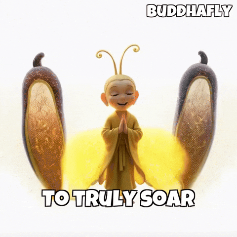 Butterfly Stardust GIF by BuddhaFlyJourney