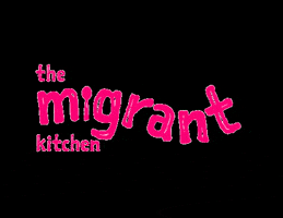 Logo Pink GIF by The Migrant Kitchen