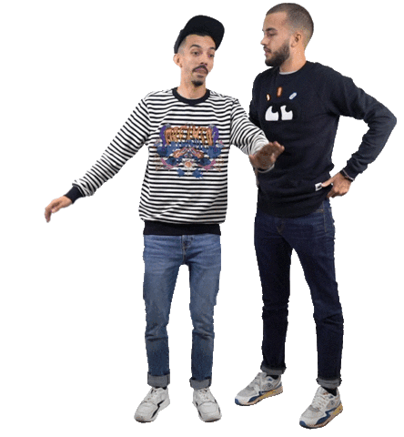 Dab Hello Sticker by Bigflo et Oli