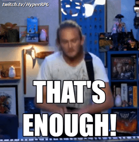 Angry Test GIF by Hyper RPG