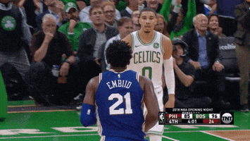 i see you wink GIF by Boston Celtics