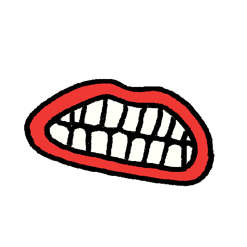 tongue eat Sticker by Adult Swim