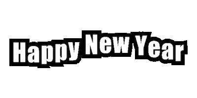 Happy New Year Gym Sticker