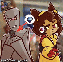 Glitch Staring GIF