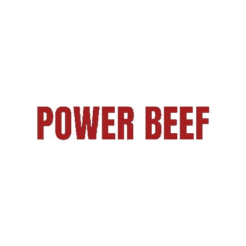 Power Beef Sticker