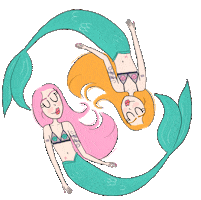 Fish Mermaid Sticker