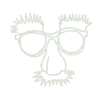 Glasses Joke Sticker
