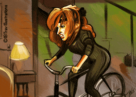 work out 80s GIF by Travis Falligant