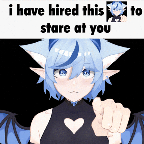 Pointing Looking GIF