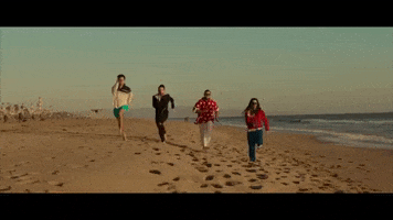 beach running GIF by I The Mighty